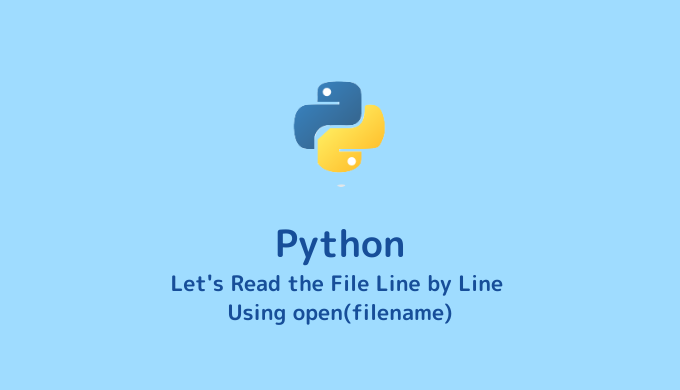 How to Read Data Files Line by Line in Python